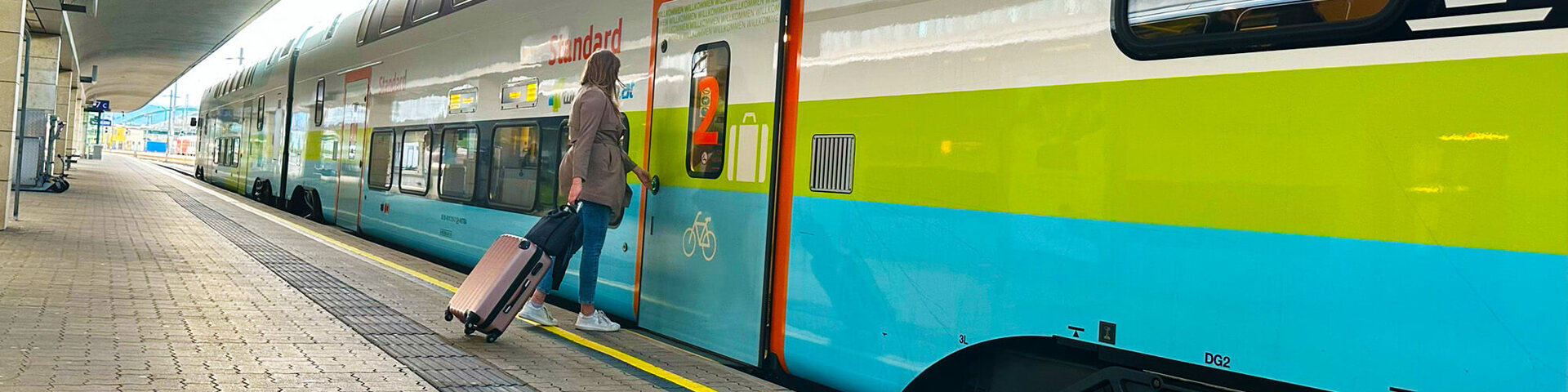 Gepäckmitnahme in unseren Doppelstockzügen